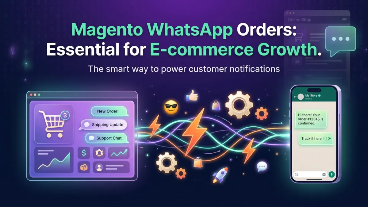 Magento WhatsApp Orders: Essential for E-commerce Growth.