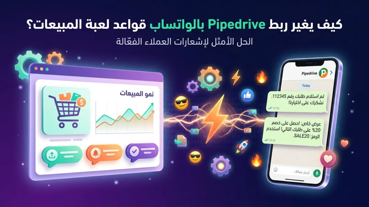 كيف يغير ربط Pipedrive بالواتساب قواعد لعبة المبيعات؟