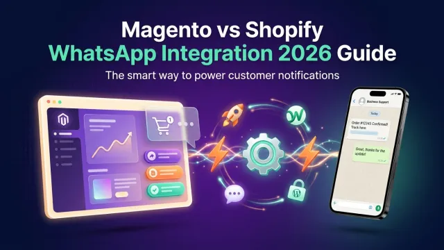 Magento vs Shopify WhatsApp Integration 2026 Guide