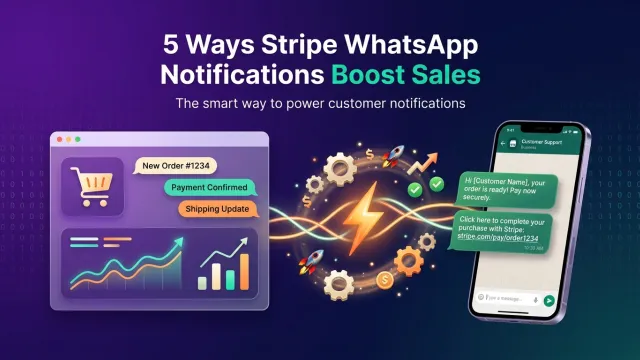 5 Ways Stripe WhatsApp Notifications Boost Sales