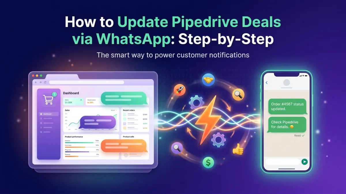 How to Update Pipedrive Deals via WhatsApp: Step-by-Step