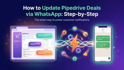 How to Update Pipedrive Deals via WhatsApp: Step-by-Step