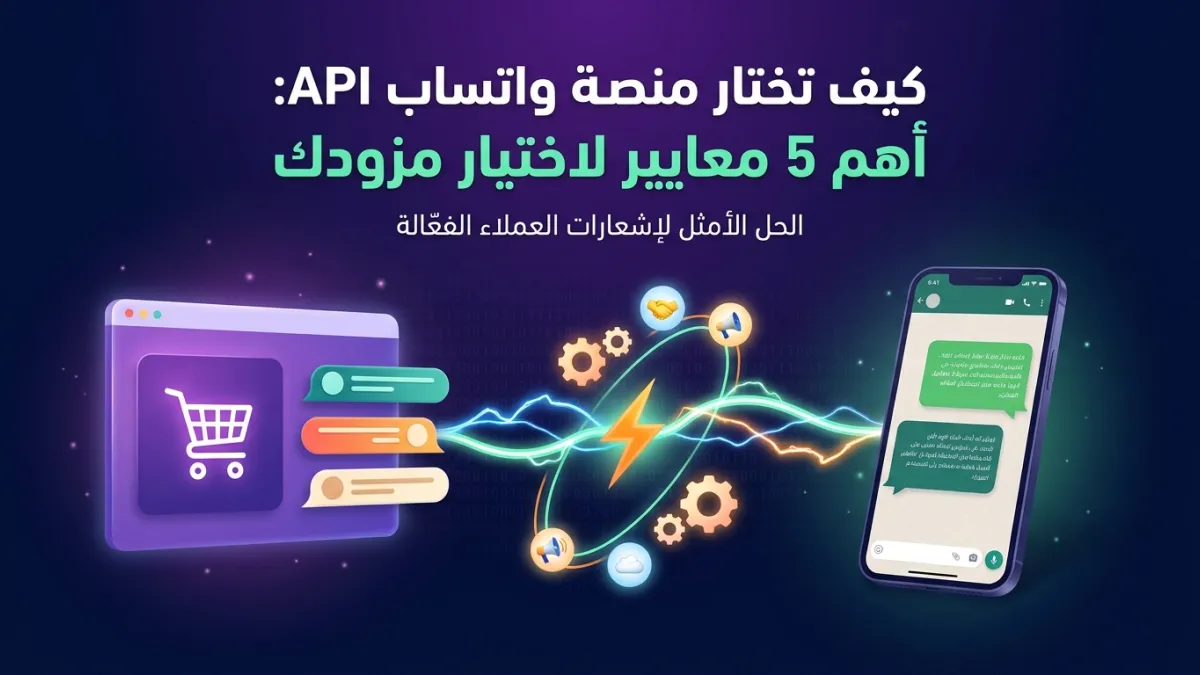 كيف تختار منصة واتساب API: أهم 5 معايير لاختيار مزودك