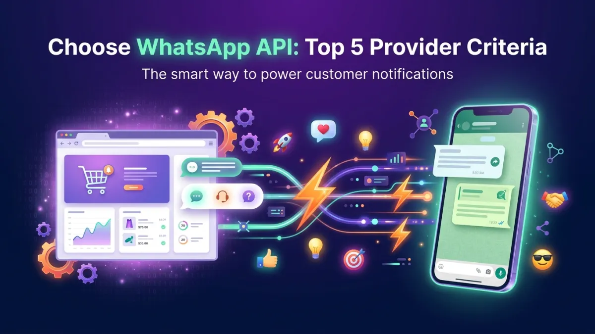 Choose WhatsApp API: Top 5 Provider Criteria