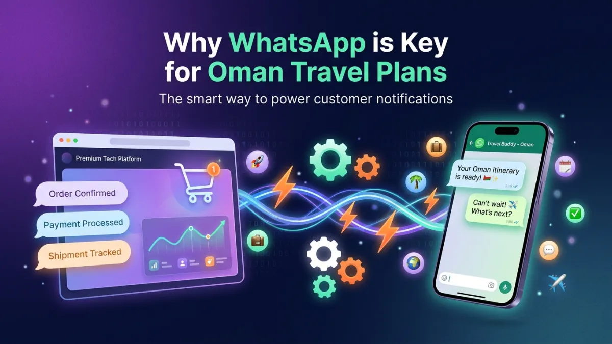 Why WhatsApp is Key for Oman Travel Plans