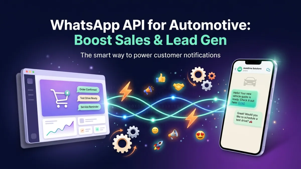 WhatsApp API for Automotive: Boost Sales & Lead Gen