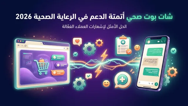 شات بوت صحي أتمتة الدعم في الرعاية الصحية 2026