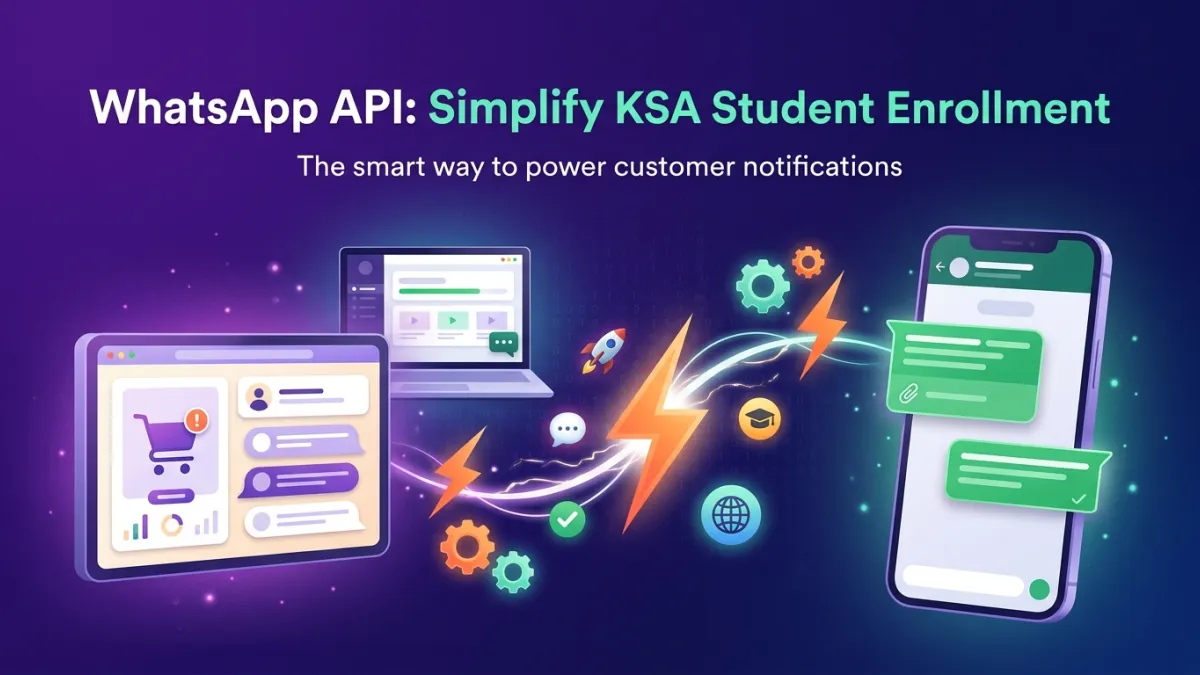 WhatsApp API: Simplify KSA Student Enrollment