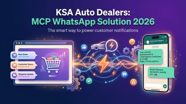 KSA Auto Dealers: MCP WhatsApp Solution 2026