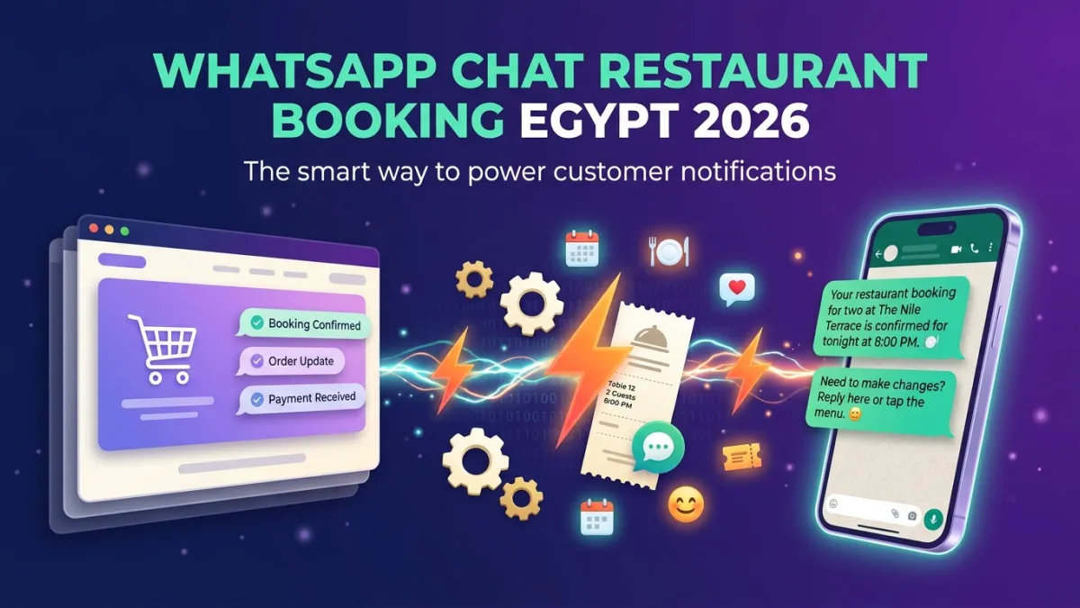 WhatsApp Chat Restaurant Booking Egypt 2026