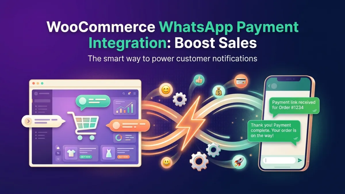 WooCommerce WhatsApp Payment Integration: Boost Sales