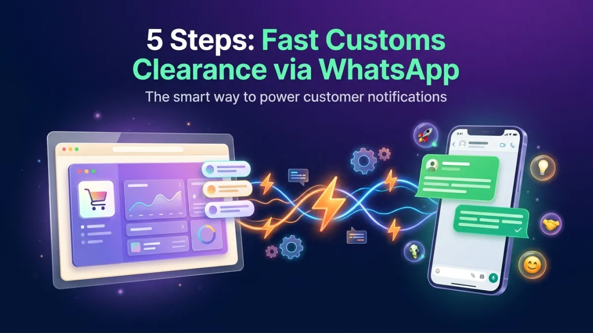 5 Steps: Fast Customs Clearance via WhatsApp