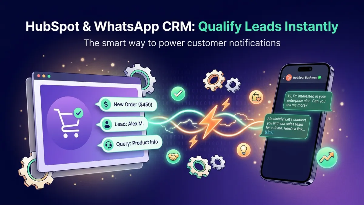 HubSpot & WhatsApp CRM: Qualify Leads Instantly