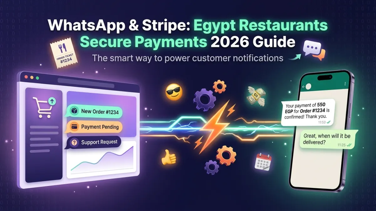 WhatsApp & Stripe: Egypt Restaurants Secure Payments 2026 Guide