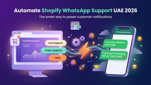 Automate Shopify WhatsApp Support UAE 2026