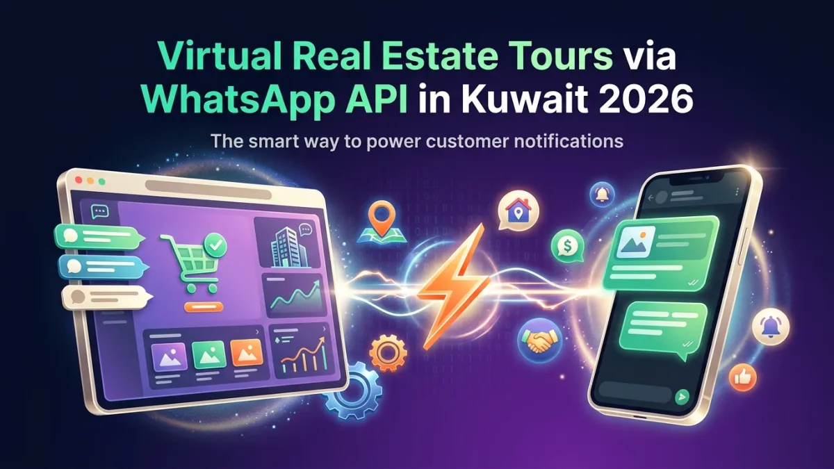 Virtual Real Estate Tours via WhatsApp API in Kuwait 2026