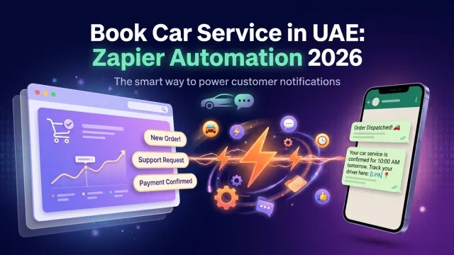 Book Car Service in UAE: Zapier Automation 2026