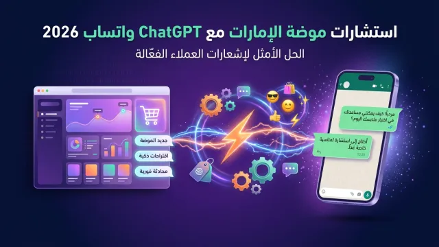 استشارات موضة الإمارات مع ChatGPT واتساب 2026