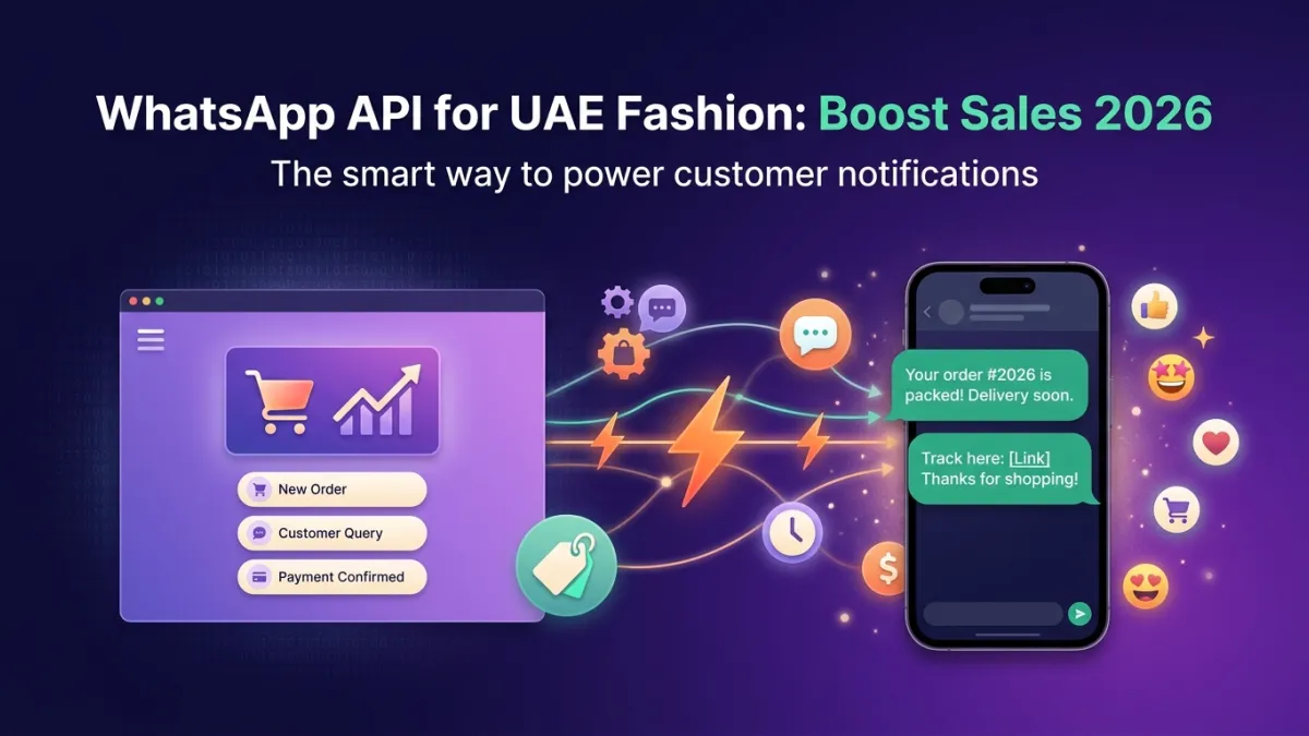 WhatsApp API for UAE Fashion: Boost Sales 2026