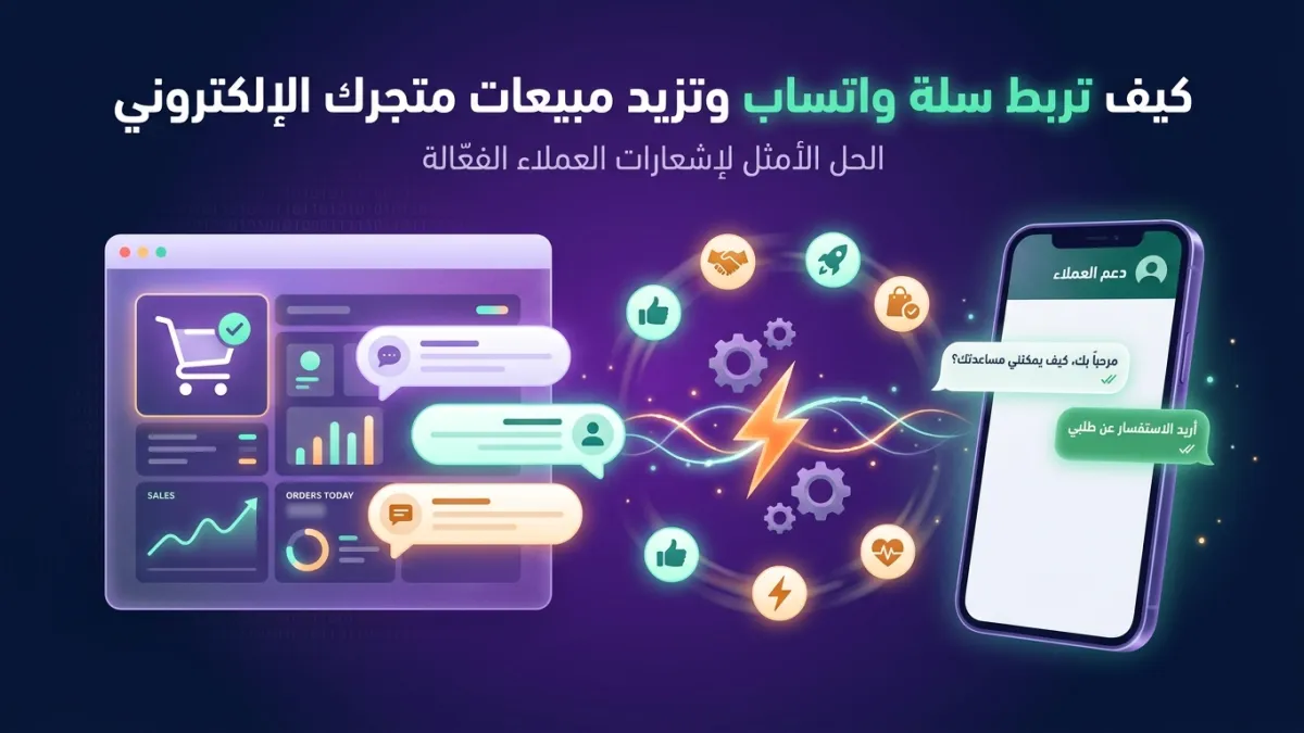 كيف تربط سلة واتساب وتزيد مبيعات متجرك الإلكتروني