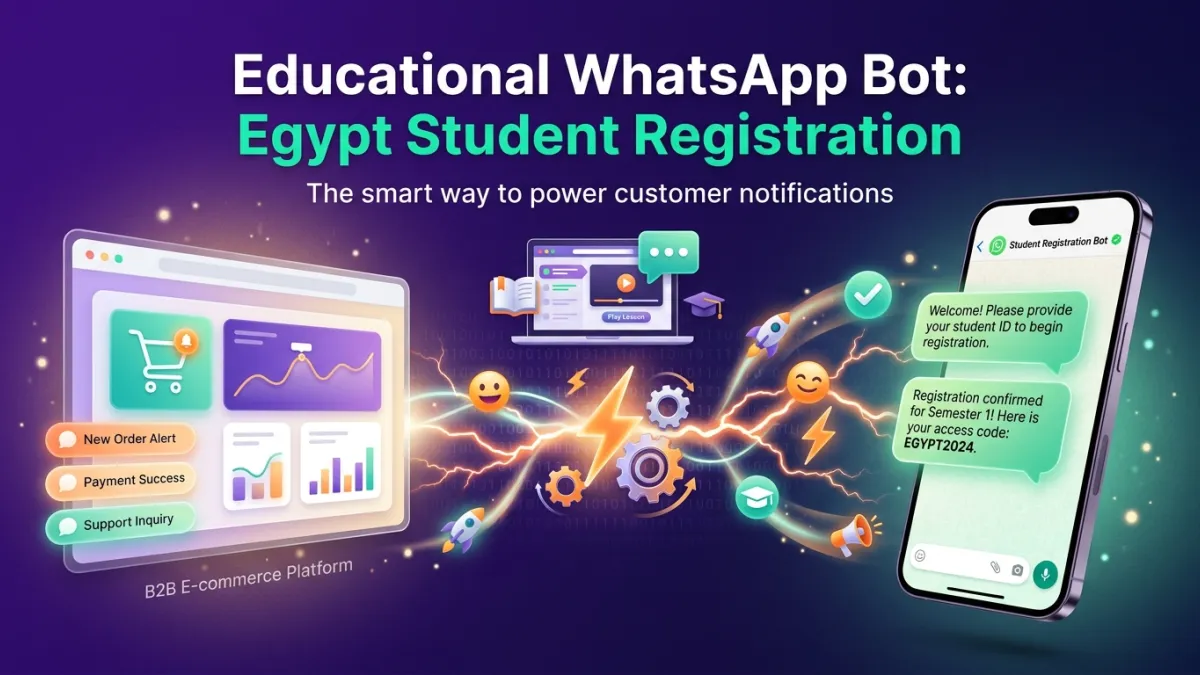 Educational WhatsApp Bot: Egypt Student Registration