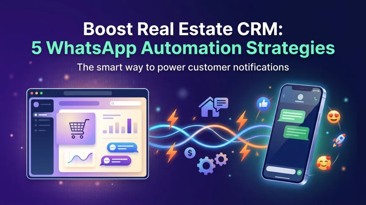 Boost Real Estate CRM: 5 WhatsApp Automation Strategies