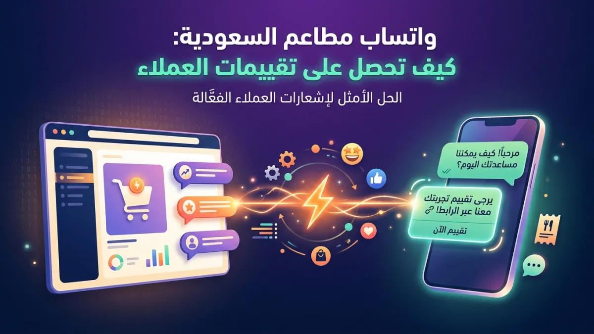 واتساب مطاعم السعودية: كيف تحصل على تقييمات العملاء