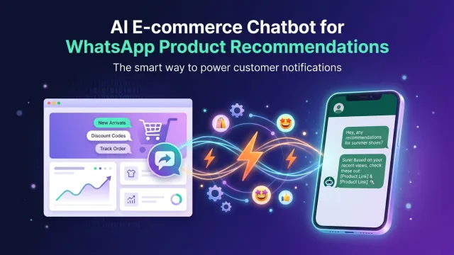 AI E-commerce Chatbot for WhatsApp Product Recommendations