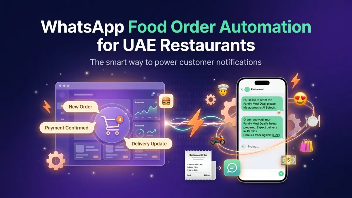 WhatsApp Food Order Automation for UAE Restaurants