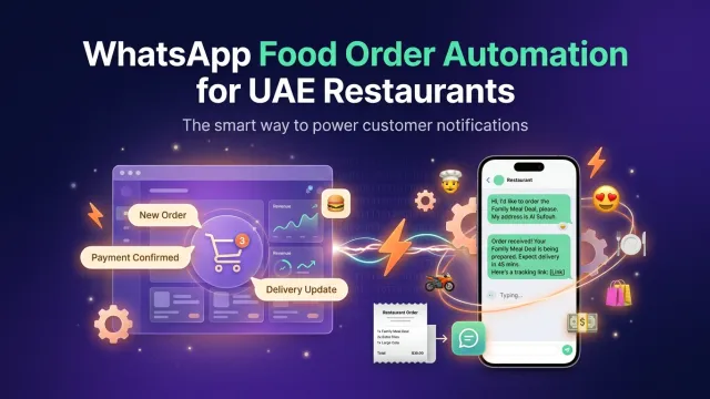 WhatsApp Food Order Automation for UAE Restaurants