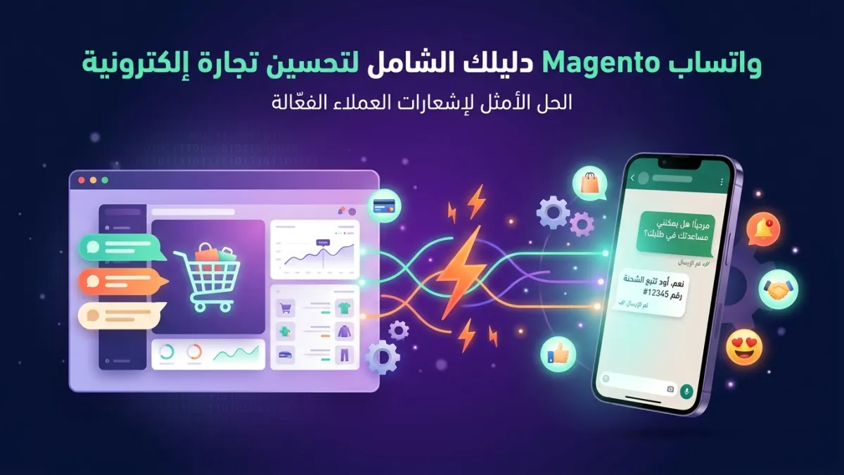 واتساب Magento دليلك الشامل لتحسين تجارة إلكترونية