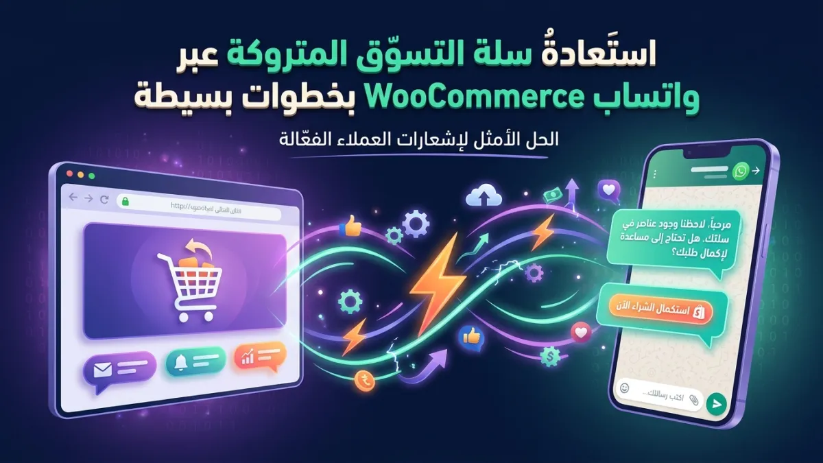 استعادة سلة التسوق المتروكة عبر واتساب WooCommerce بخطوات بسيطة