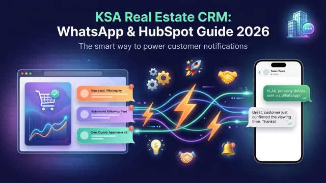 KSA Real Estate CRM: WhatsApp & HubSpot Guide 2026