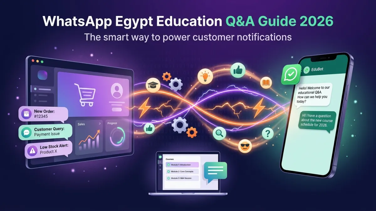 WhatsApp Egypt Education Q&A Guide 2026