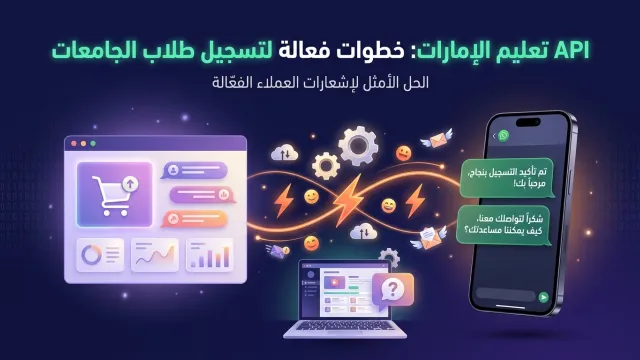 API تعليم الإمارات: خطوات فعالة لتسجيل طلاب الجامعات