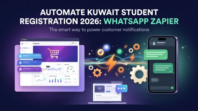 Automate Kuwait Student Registration 2026: WhatsApp Zapier