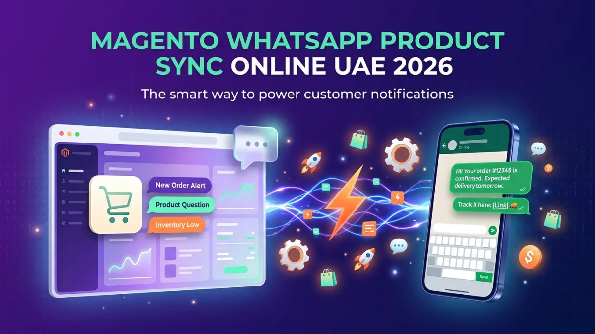 Magento WhatsApp Product Sync Online UAE 2026