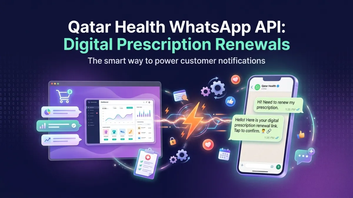 Qatar Health WhatsApp API: Digital Prescription Renewals