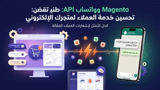 Magento وواتساب API: تحسين خدمة العملاء لمتجرك الإلكتروني