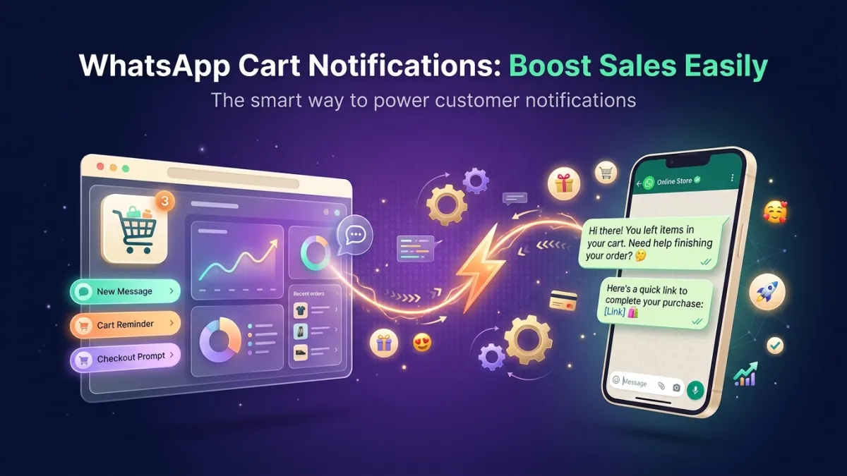 WhatsApp Cart Notifications: Boost Sales Easily