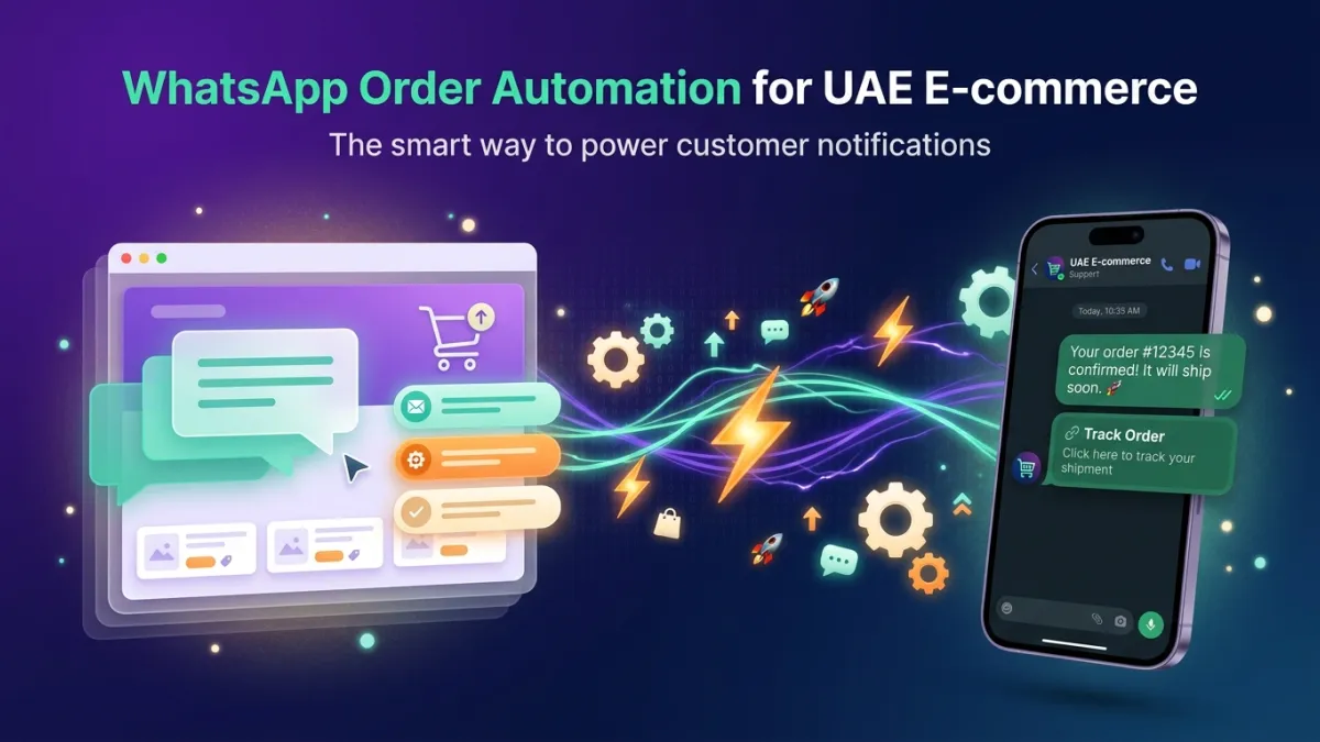 WhatsApp Order Automation for UAE E-commerce