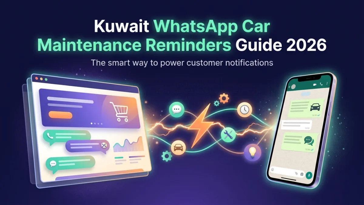 Kuwait WhatsApp Car Maintenance Reminders Guide 2026