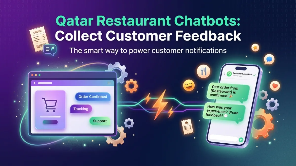 Qatar Restaurant Chatbots: Collect Customer Feedback