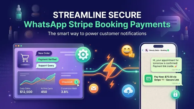 Streamline Secure WhatsApp Stripe Booking Payments