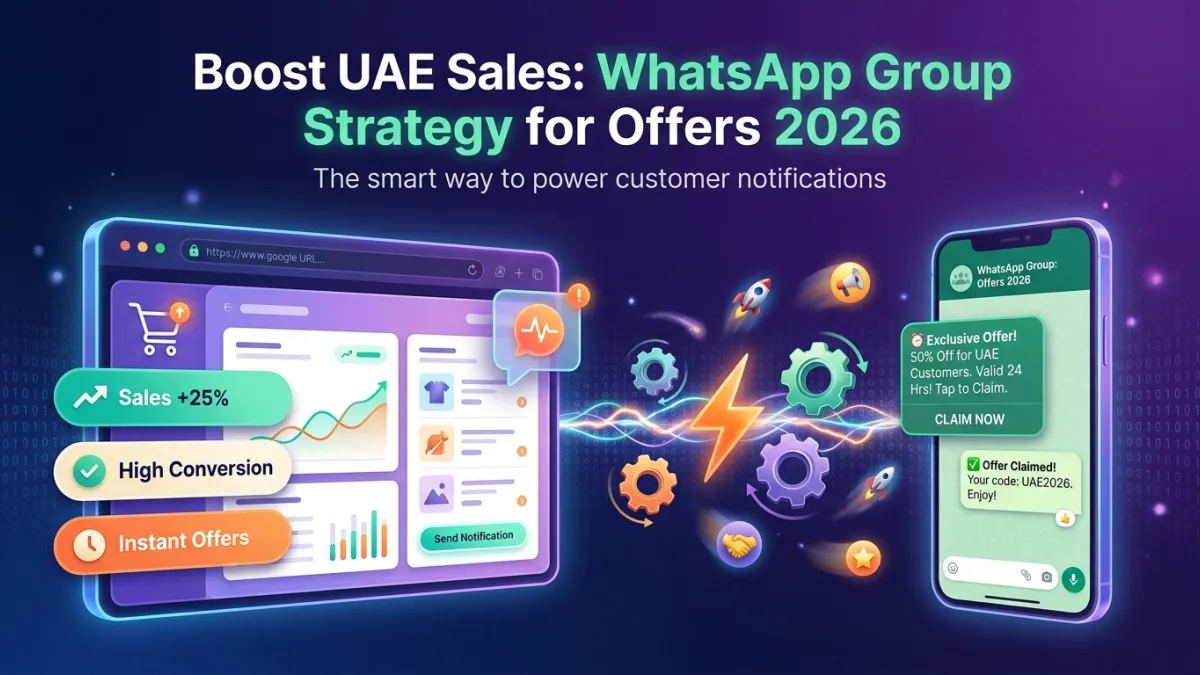 Boost UAE Sales: WhatsApp Group Strategy for Offers 2026