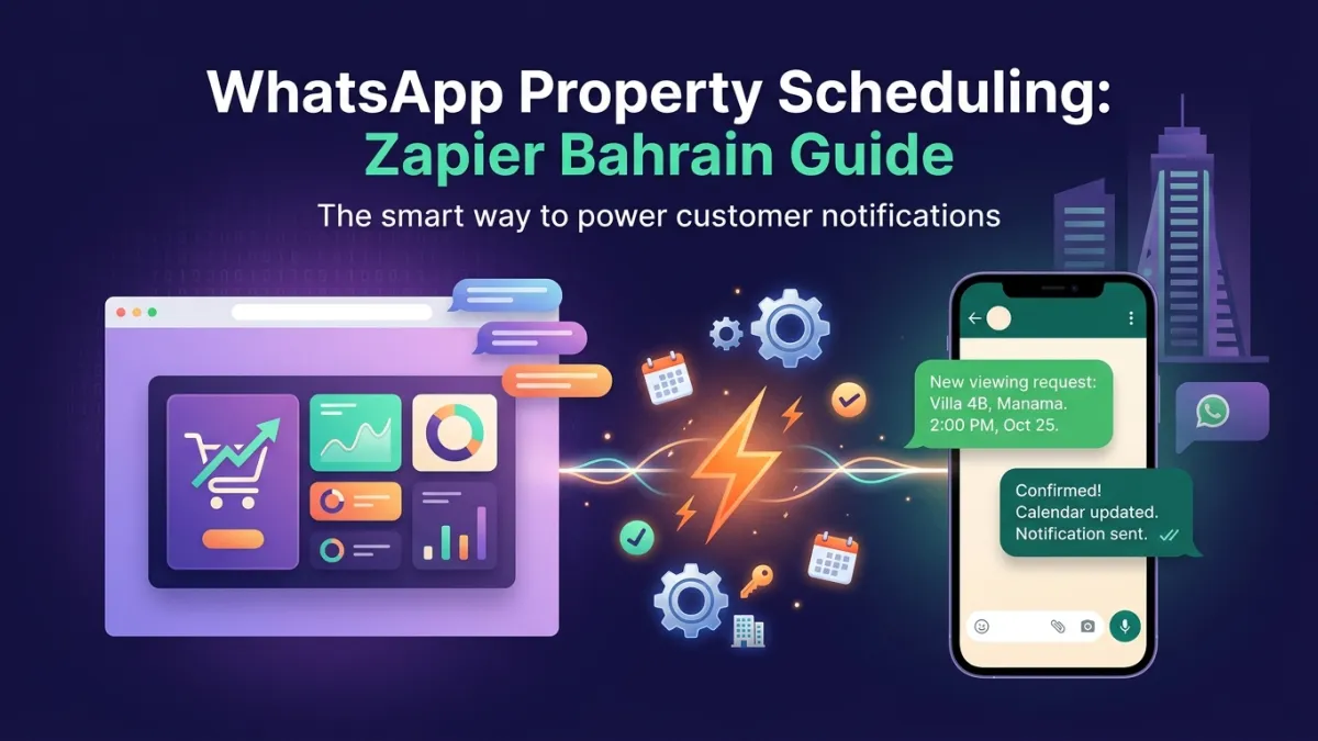 WhatsApp Property Scheduling: Zapier Bahrain Guide