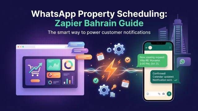 WhatsApp Property Scheduling: Zapier Bahrain Guide