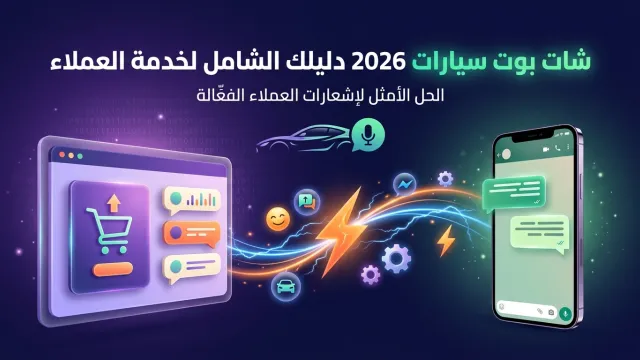 شات بوت سيارات 2026 دليلك الشامل لخدمة العملاء