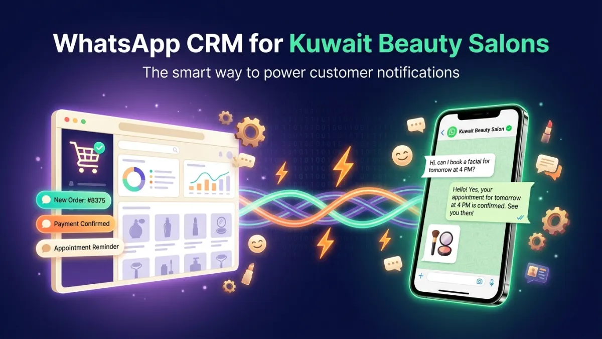 WhatsApp CRM for Kuwait Beauty Salons