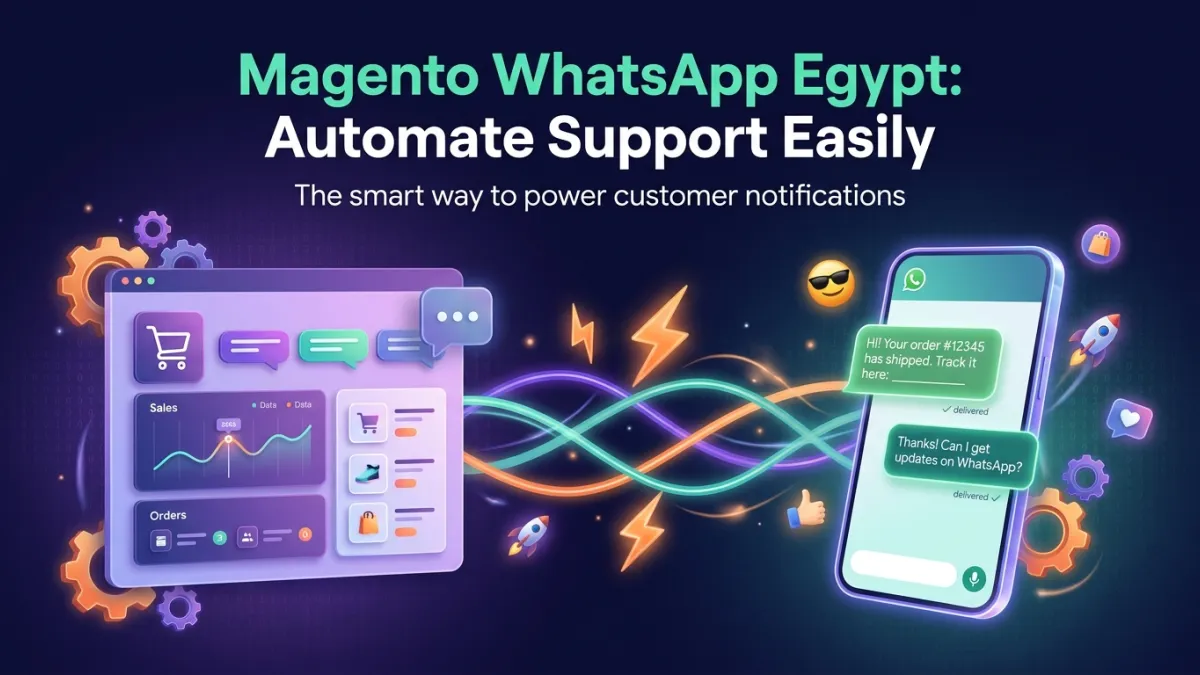 Magento WhatsApp Egypt: Automate Support Easily